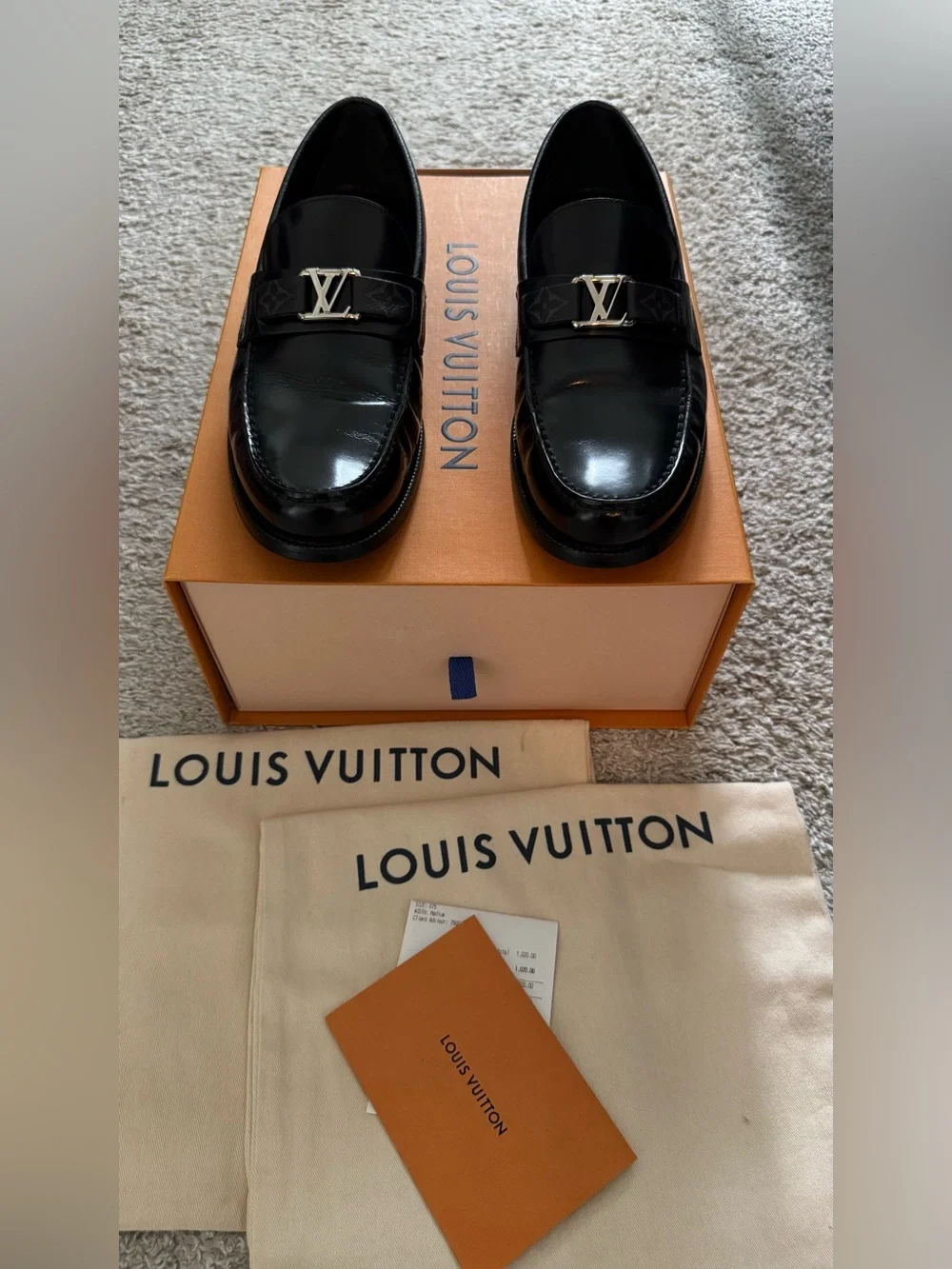 Louis Vuitton | Shoes | Louis Vuitton Black Patent Leather  display picture 1